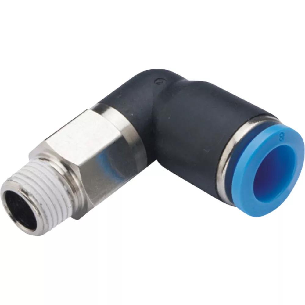 PLL Male Swivel Extended Elbow