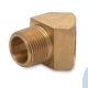 01-25 Brass Male to Female 45� Elbow